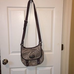 Fossil glitter crossbody purse- MAKE OFFER!!